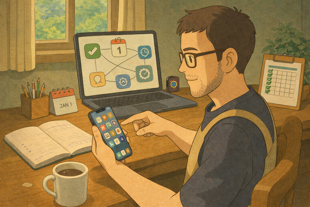 Designing My Life OS: How I’m Using My iPhone, Habits, and Systems to Shape 2026